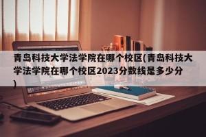 青岛科技大学法学院在哪个校区(青岛科技大学法学院在哪个校区2023分数线是多少分)