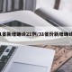 31省新增确诊21例/31省份新增确诊21